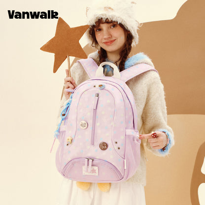 VANWALK Reka Bentuk Comel Beg Galas Pelajar Nota Lovely v2904