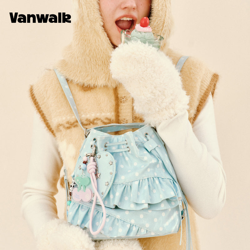 กระเป๋าสะพายไหล่ VANWALK ซีรีส์ Pingu รุ่นต้นฉบับ V2983