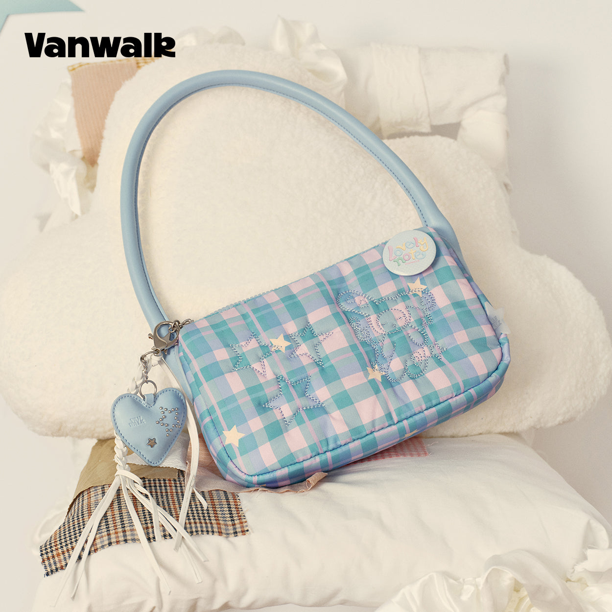 Vanwalk Exquisite Young Lady January Lucky Pony Series Handbag V3015