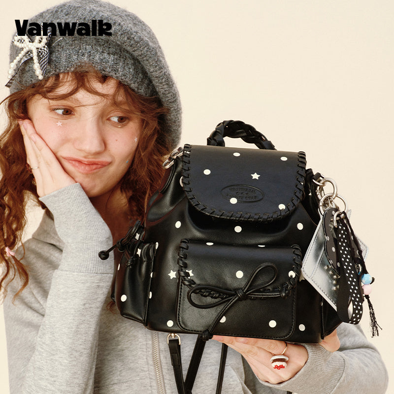VANWALK Desain Imut Ransel Catatan Pelajar yang Menawan v2904