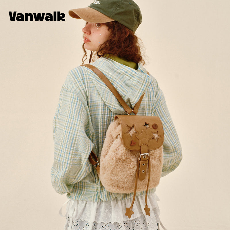 VANWALK กระเป๋าเป้สำหรับนักเรียนดีไซน์น่ารัก Lovely Note รุ่น v2904