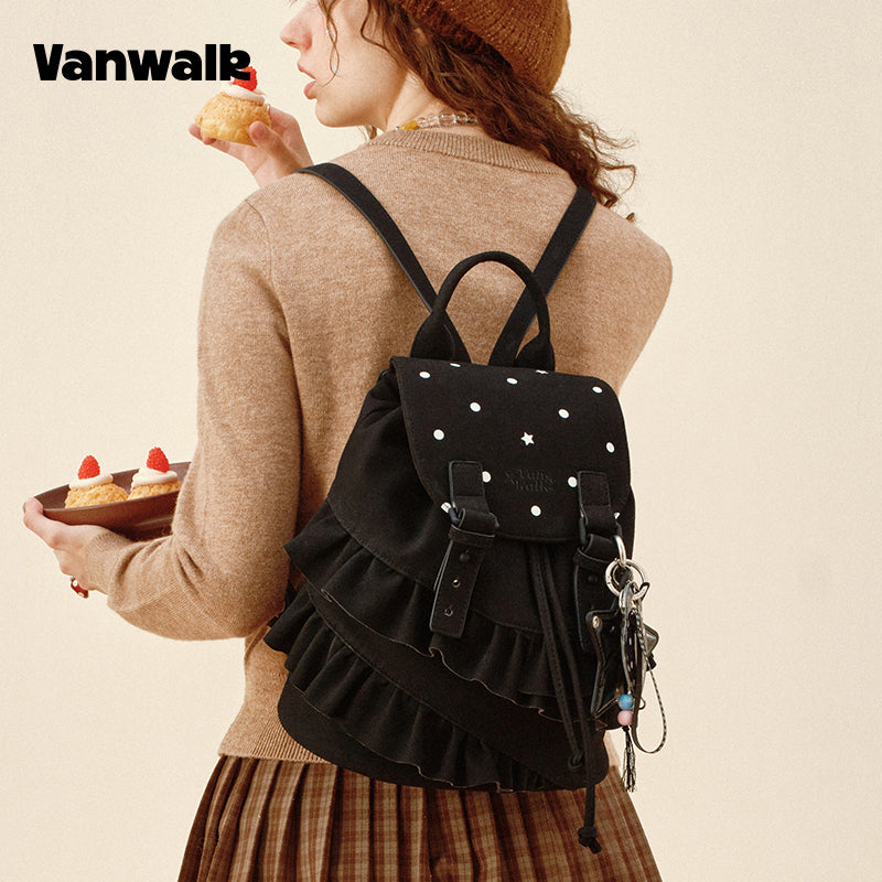 VANWALK かわいいデザイン ラブリーノート 学生用バックパック v2904