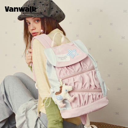 VANWALK 大容量手提包学生背包 V2916