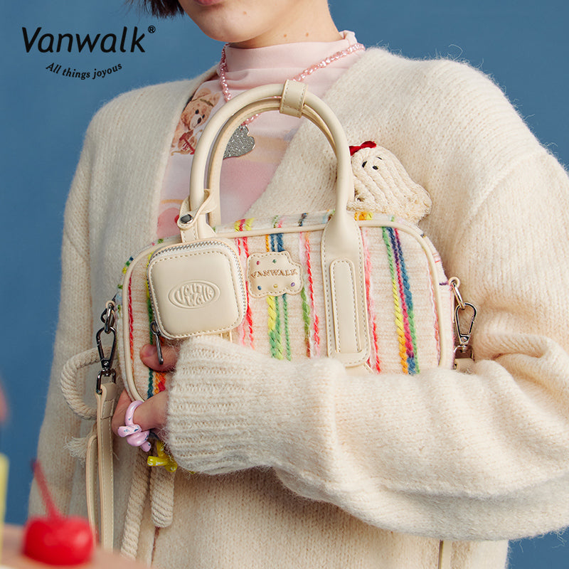 Vanwalk Leisure Lucky House crossbody bag V2725