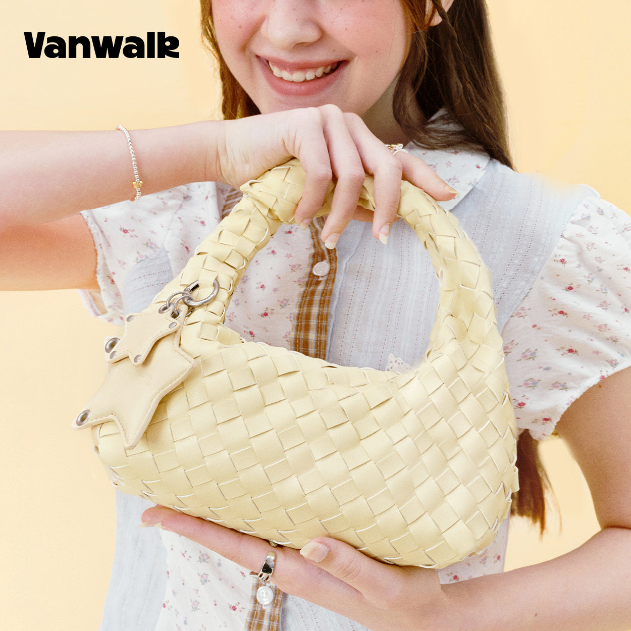 Beg Tangan Bahu Asal Siri Kumpulan Pinecone VANWALK V2993
