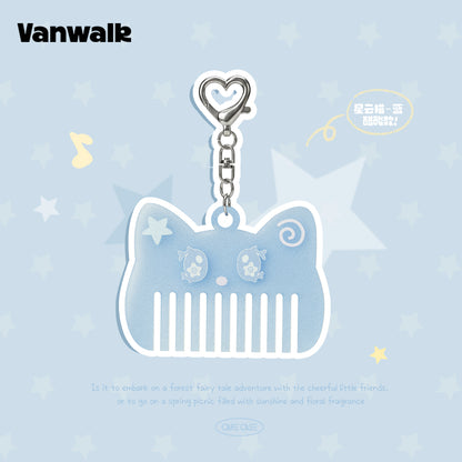 พวงกุญแจอุปกรณ์เสริมกระเป๋า ชุดขนมต้มข้าวเหนียว VANWALK รุ่น K651