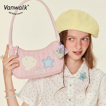 Vanwalk 通勤泡泡島肩背包 V2834