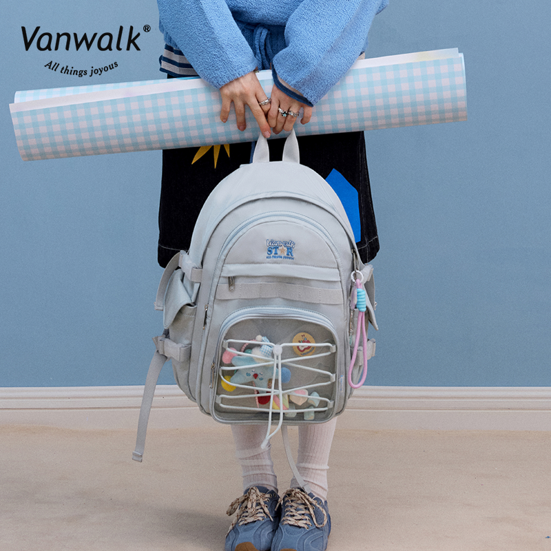 Vanwalk Multiple Pockets  Lucky Star backpack V2888
