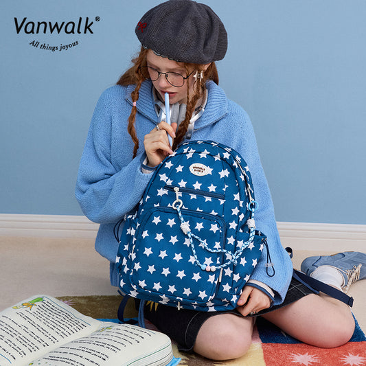 Vanwalk Large Capacity Lucky Star Backpack V2884