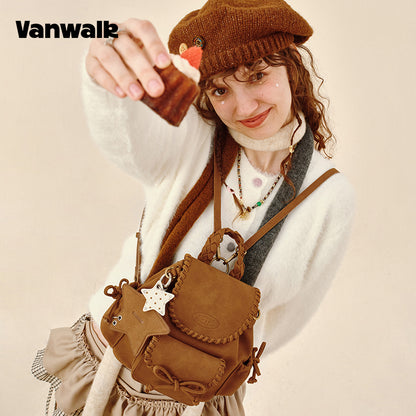 VANWALK Desain Imut Ransel Catatan Pelajar yang Menawan v2904