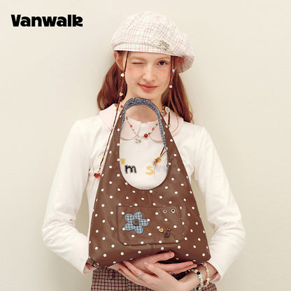 Tas Tote/Tas Bahu Rumah Perencana VANWALK Sisi Ganda v3026
