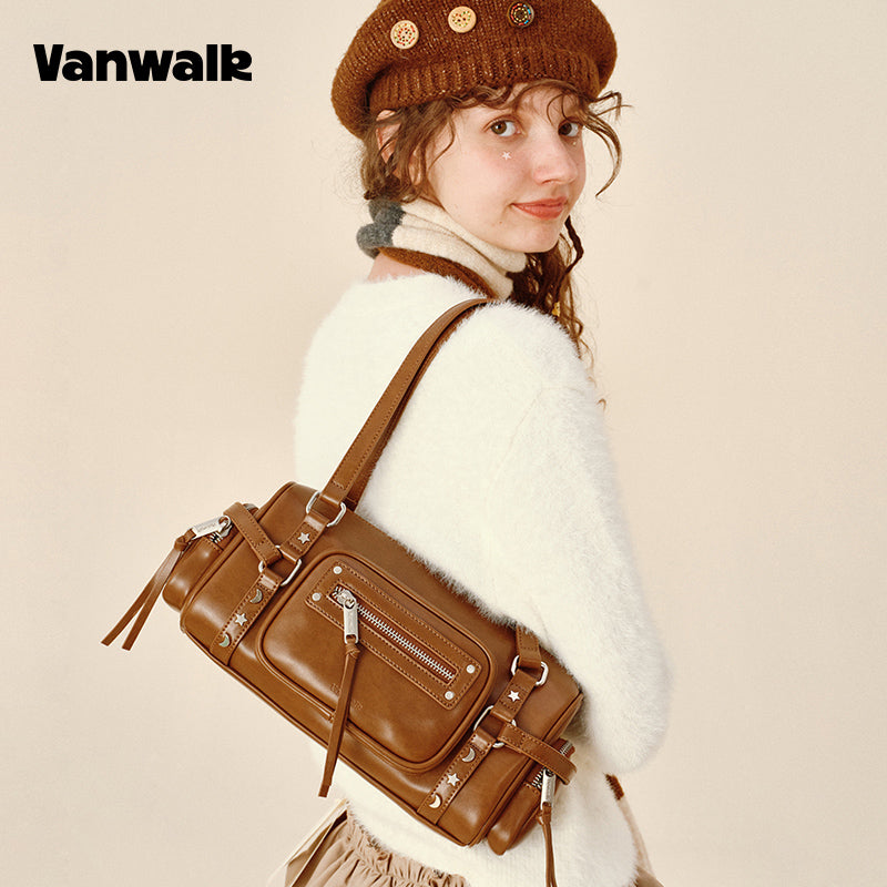 VANWALK Pinecone Tribe Series Handbag/Shoulder Bag v2990