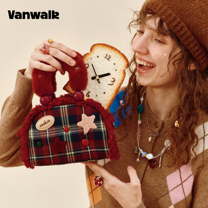 กระเป๋าสะพายไหล่ต้นฉบับ VANWALK Pinecone Tribe Series รุ่น V2992