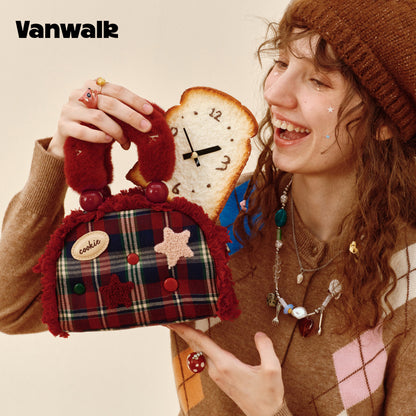 กระเป๋าสะพายไหล่ต้นฉบับ VANWALK Pinecone Tribe Series รุ่น V2992