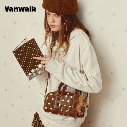 VANWALK กระเป๋าสะพายไหล่ดีไซน์น่ารัก ความจุใหญ่ รุ่น v3005