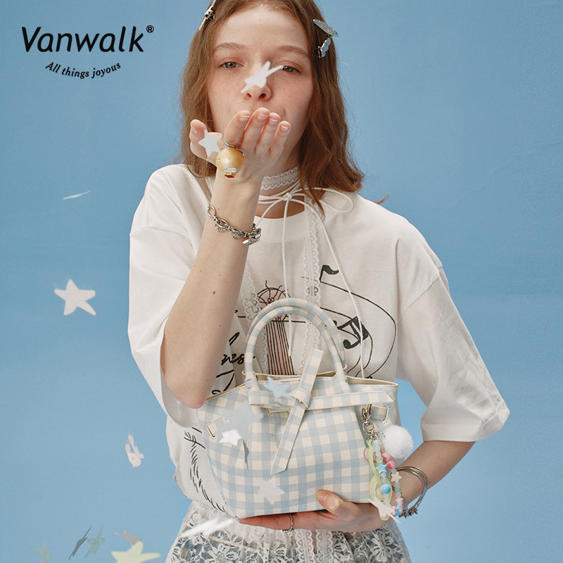Vanwalk Happy Band Hand-Held Vegetable Basket Bag V2907