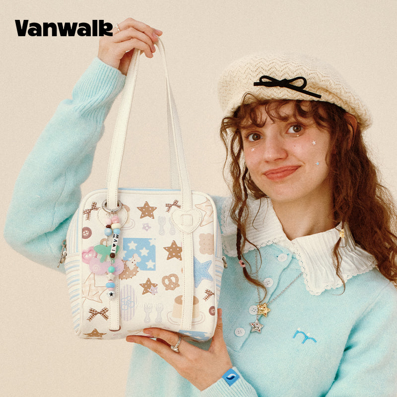 VANWALK Pinecone Tribe Series Original Shoulder Bags Handbag V2975