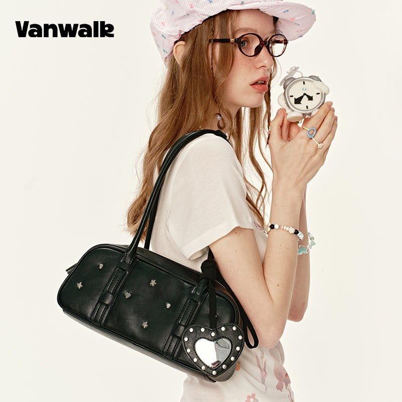 VANWALK Niche magandang tala na Shoulder Bag v2895