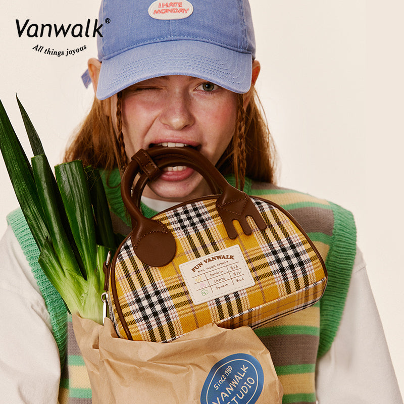 Vanwalk Lightweight  FUN MARKET crossbody bag V2796