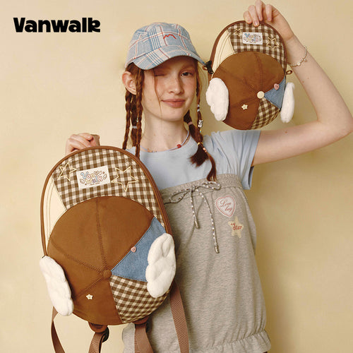 VANWALK Reka Bentuk Comel Beg Galas Pelajar Nota Lovely v2904