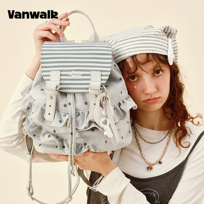 VANWALK かわいいデザイン ラブリーノート 学生用バックパック v2904
