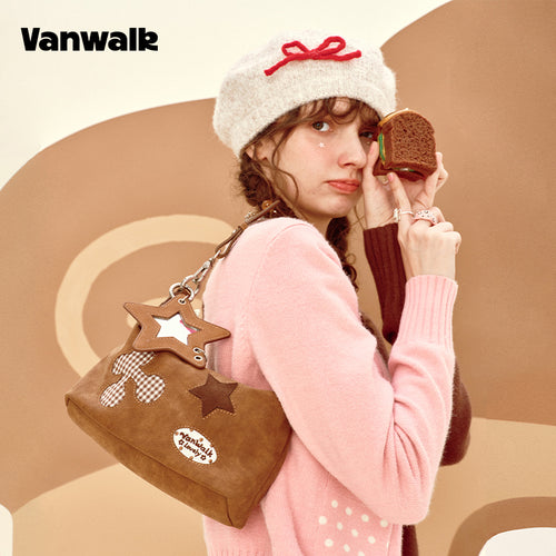 กระเป๋าสะพายไหล่ต้นฉบับ VANWALK Pinecone Tribe Series รุ่น V2993