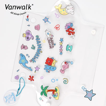 Vanwalk adorable Bubble Island Spectacle case K528