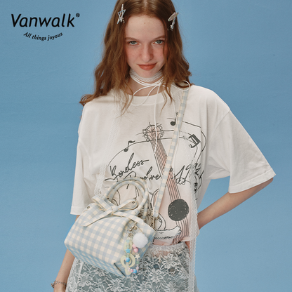 Vanwalk Happy Band Tas Keranjang Sayur Genggam V2907