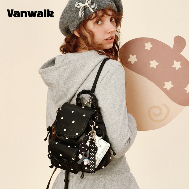 VANWALK Desain Imut Ransel Catatan Pelajar yang Menawan v2904