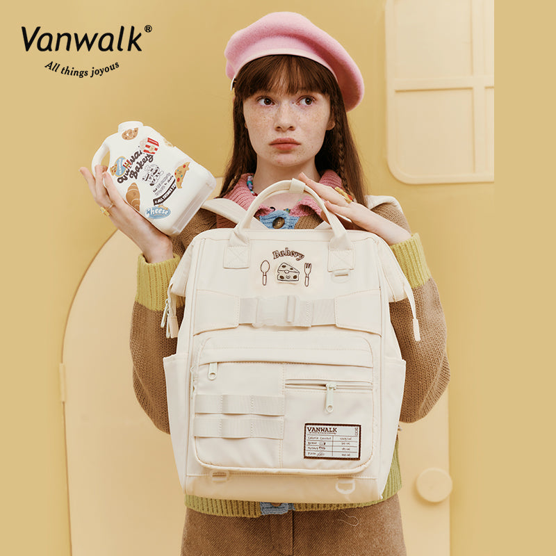 Vanwalk Fashion Bakery backpack V2541