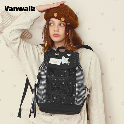 VANWALK 大容量手提包学生背包 V2916