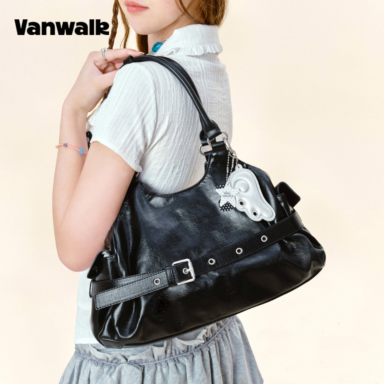 VANWALK グルグルシリーズ ショルダーバッグ V2984