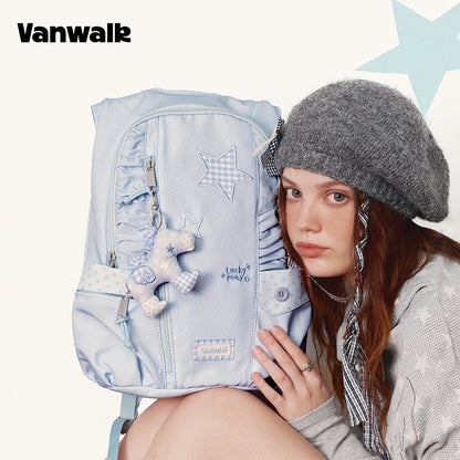 กระเป๋าเป้ชุดม้าพันธุ์โชคดีเดือนมกราคม vanwalk Niche Design รุ่น v3016