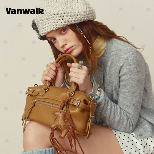 VANWALK 可愛設計大容量肩背包 v3005