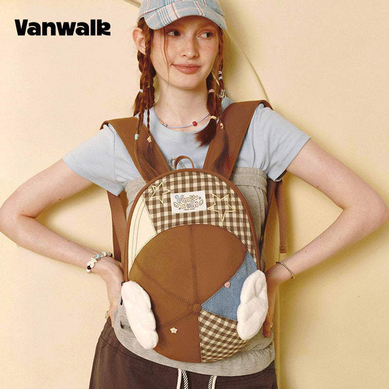 VANWALK Reka Bentuk Comel Beg Galas Pelajar Nota Lovely v2904