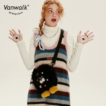 Vanwalk Beg Crossbody Fashion Mao Monster V2717