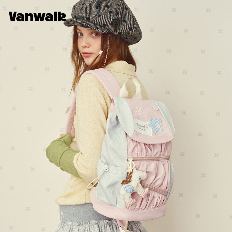 VANWALK 大容量手提包学生背包 V2916