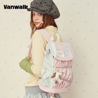 VANWALK 大容量手提包学生背包 V2916