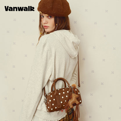VANWALK กระเป๋าสะพายไหล่ดีไซน์น่ารัก ความจุใหญ่ รุ่น v3005