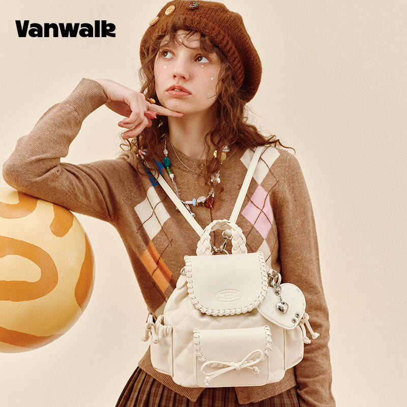 VANWALK Desain Imut Ransel Catatan Pelajar yang Menawan v2904
