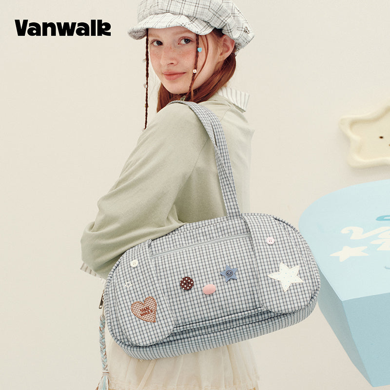 กระเป๋าสะพายไหล่แบบสมุดบันทึกดีไซน์น่ารักชุดบ้าน vanwalk รุ่น v3019