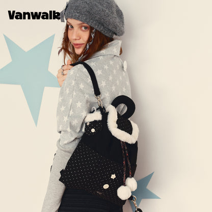 Tas Bahu Kapasitas Besar Koleksi Natal VANWALK v3002