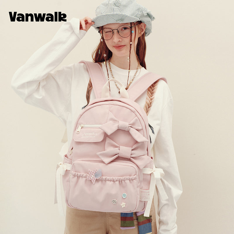 vanwalk Adorable Handmade Notebook House Series Backpack v3031