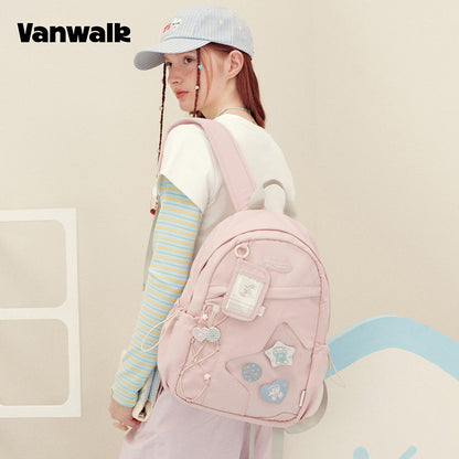 vanwalk Adorable Handmade Notebook House Series Backpack v3029