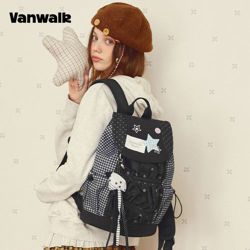 VANWALK 大容量手提包学生背包 V2916