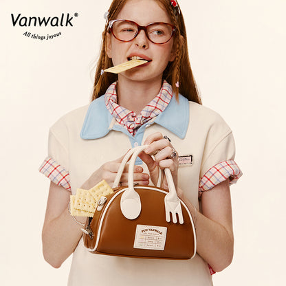 Vanwalk กระเป๋าสะพายข้างน้ำหนักเบา FUN MARKET V2796