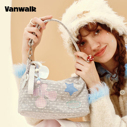กระเป๋าสะพายไหล่ต้นฉบับ VANWALK Pinecone Tribe Series รุ่น V2993