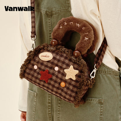 กระเป๋าสะพายไหล่ต้นฉบับ VANWALK Pinecone Tribe Series รุ่น V2992