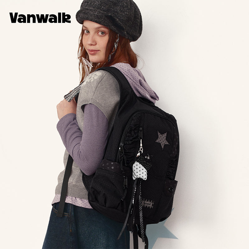 กระเป๋าเป้ชุดม้าพันธุ์โชคดีเดือนมกราคม vanwalk Niche Design รุ่น v3016