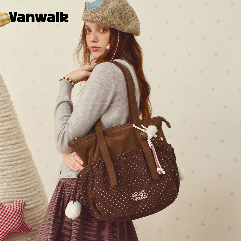 Tas Bahu Kapasitas Besar Koleksi Natal VANWALK v3002